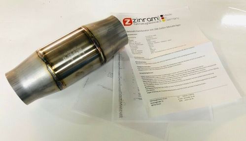 200 Zellen Katalysator E-Prüfzeichen E/A 76,1mm
